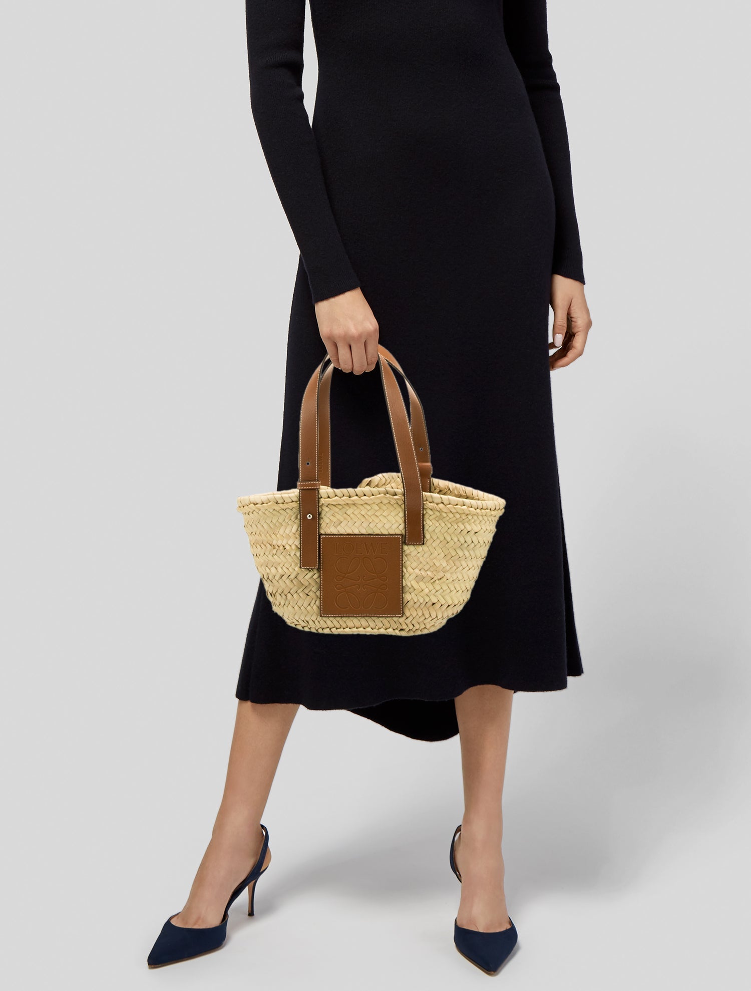 Loewe Raffia Basket
