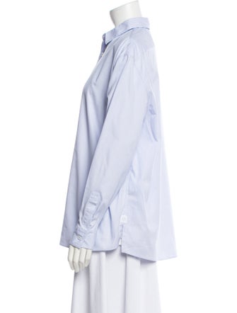 Loewe Striped Long Sleeve Button-Up Top