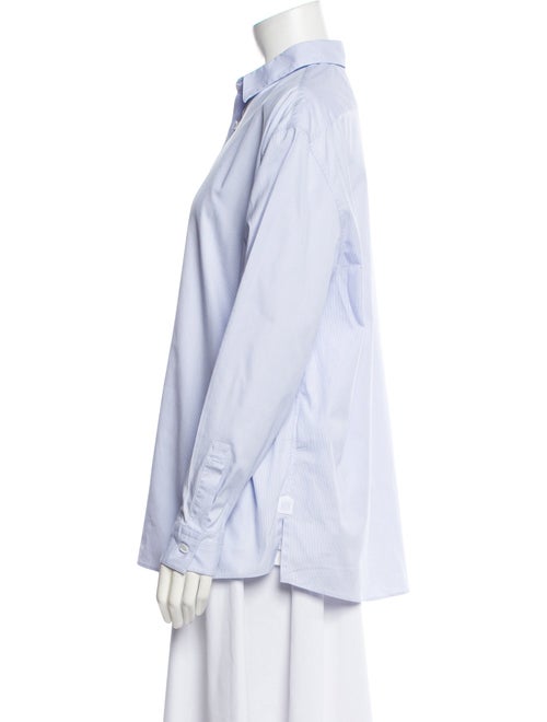 Loewe Striped Long Sleeve Button-Up Top