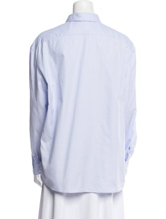 Loewe Striped Long Sleeve Button-Up Top