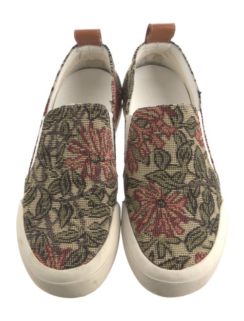 Loewe Canvas Printed Sneakers