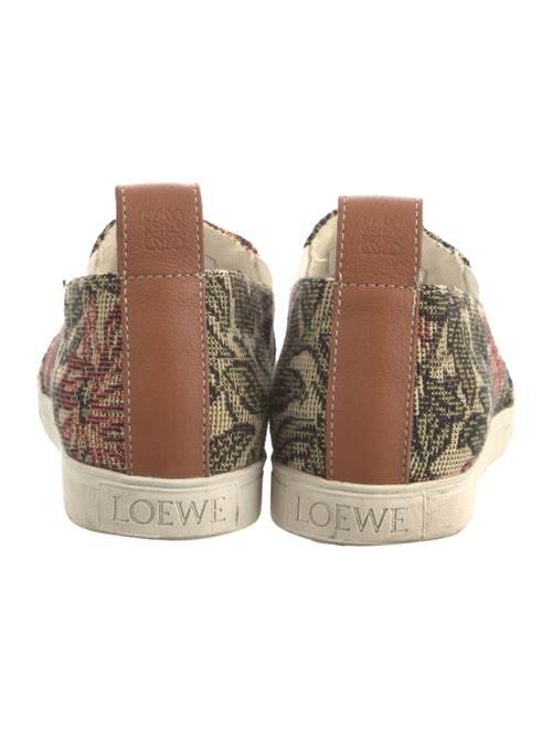 Loewe Canvas Printed Sneakers