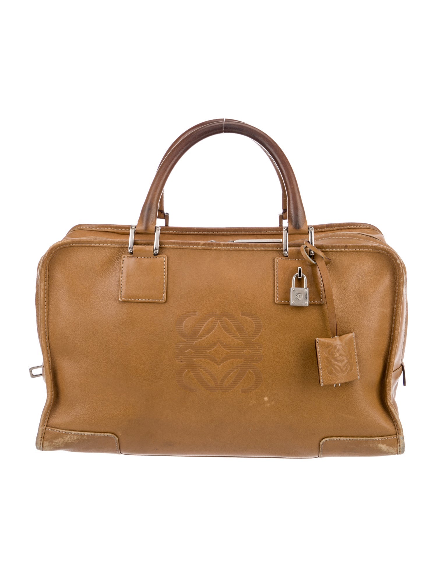 Loewe Leather Amazona Vintage - Brown Handle Bags, Handbags