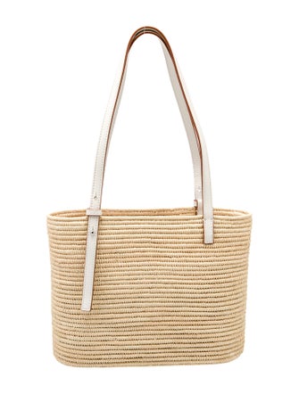 Loewe Raffia Square Basket