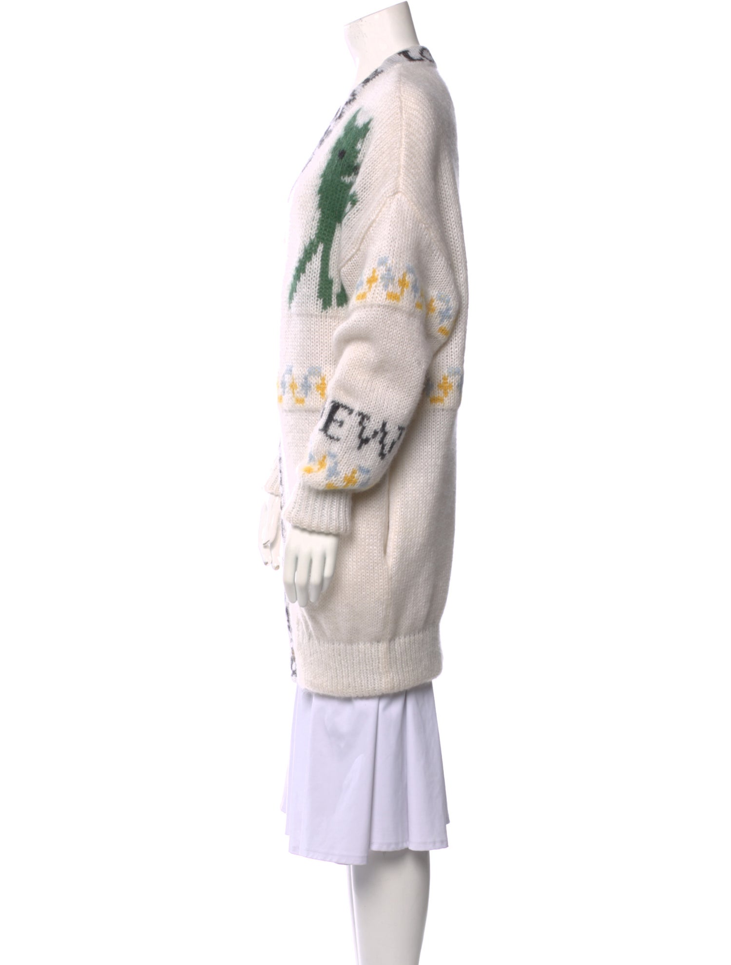 Loewe Kid Mohair Printed Sweater