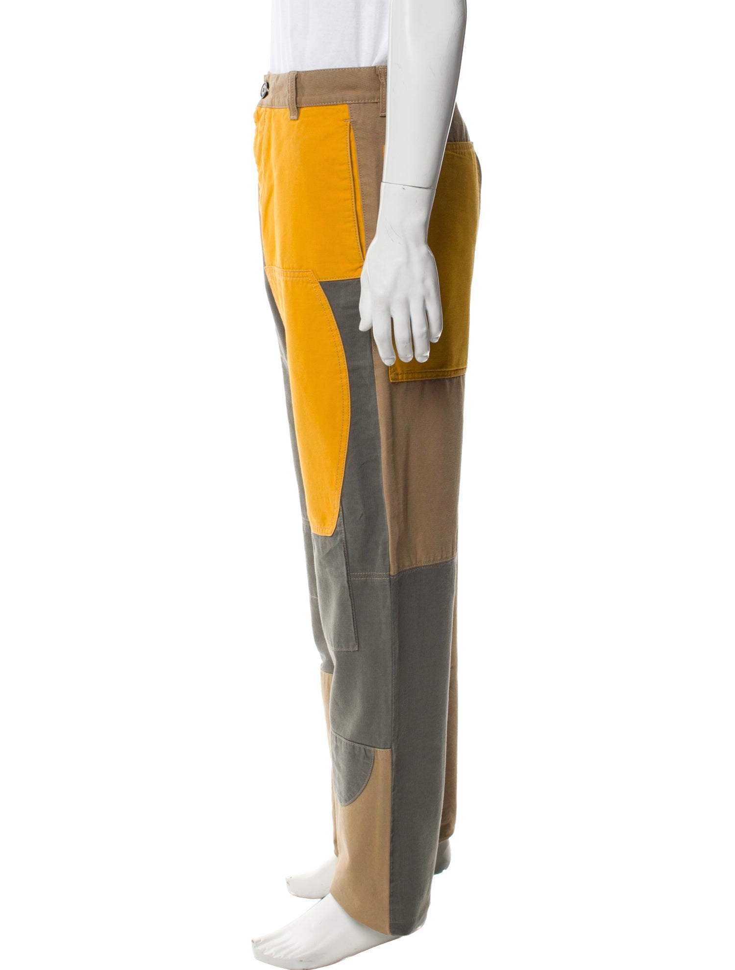 Loewe Colorblock Pattern Pants