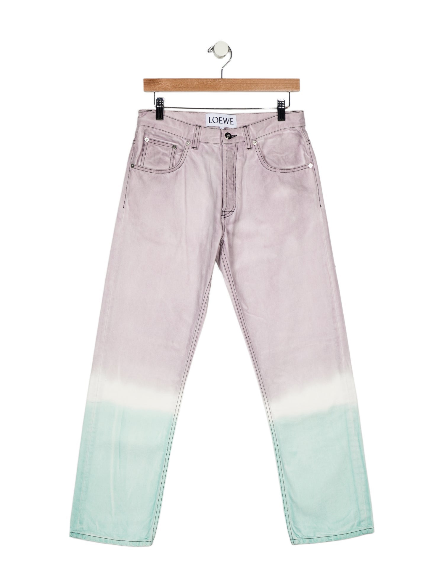 Loewe Mid-Rise Straight Leg Jeans