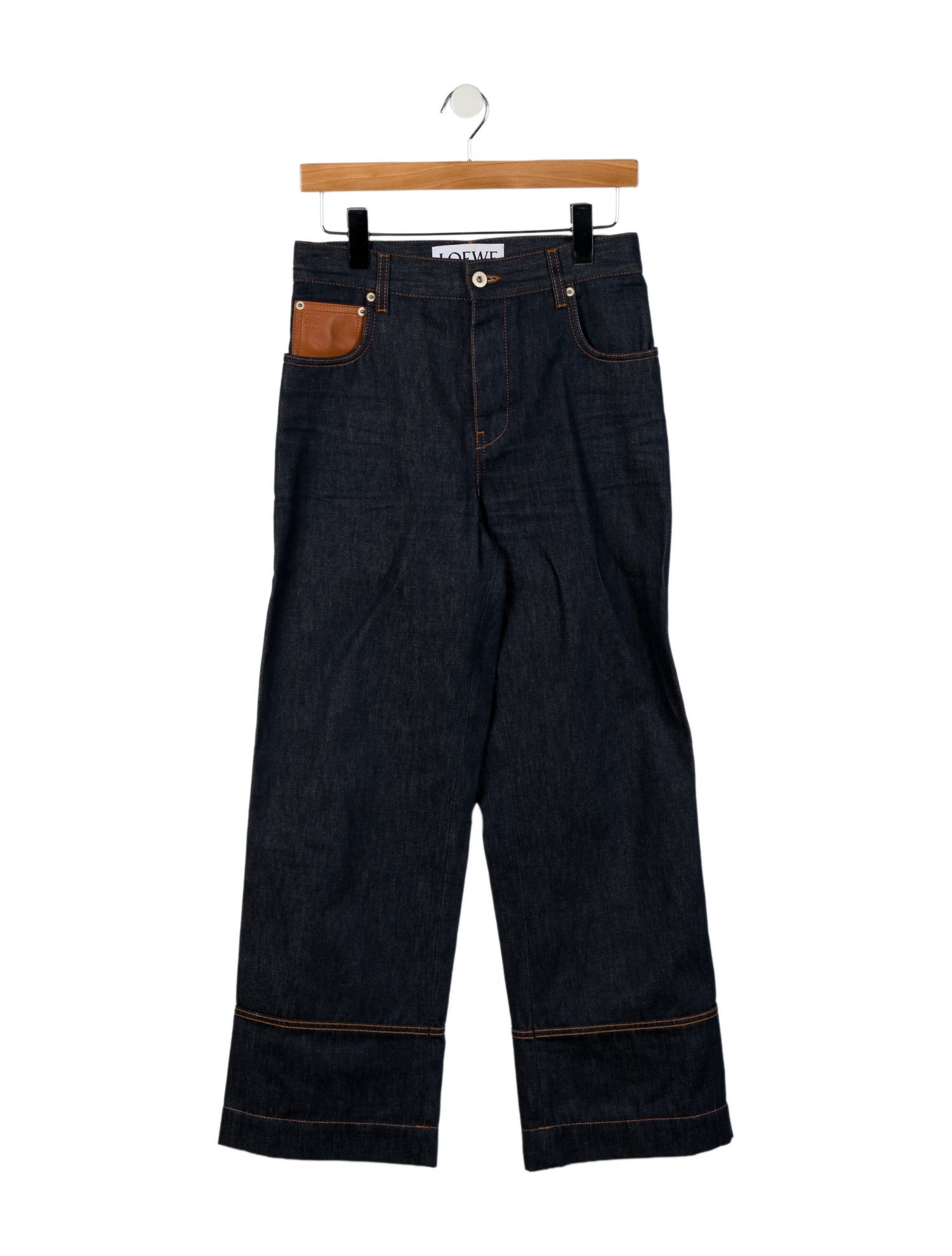 Loewe High-Rise Wide Leg Jeans