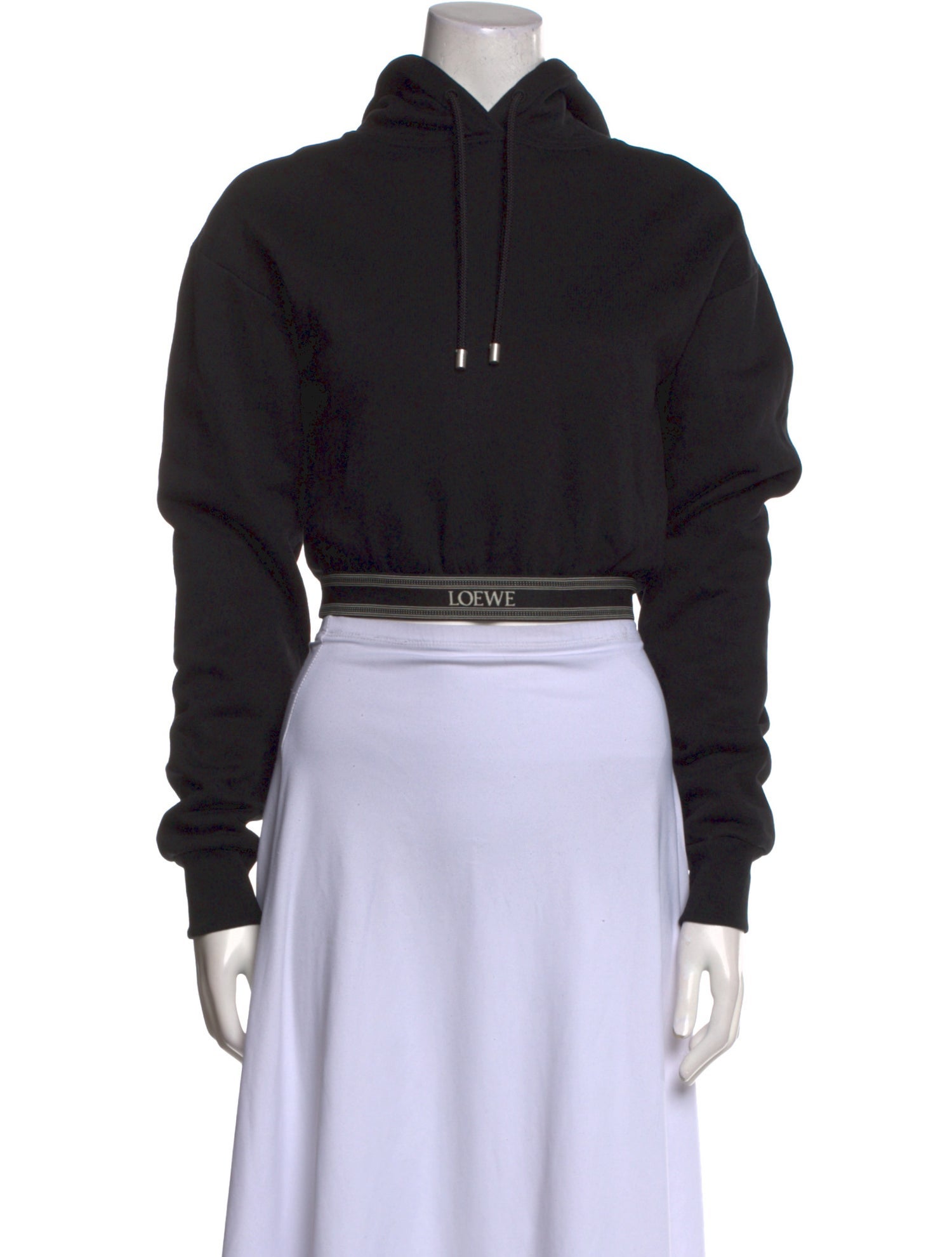 Loewe Mock Neck Long Sleeve Sweatshirt