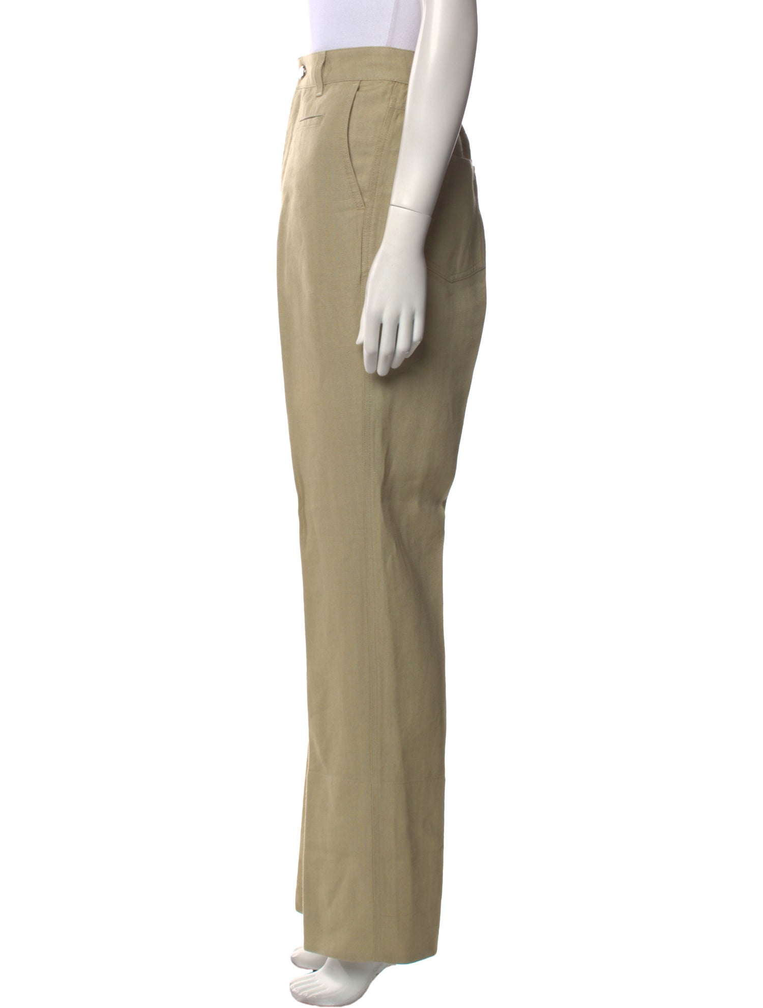Loewe Linen Wide Leg Pants