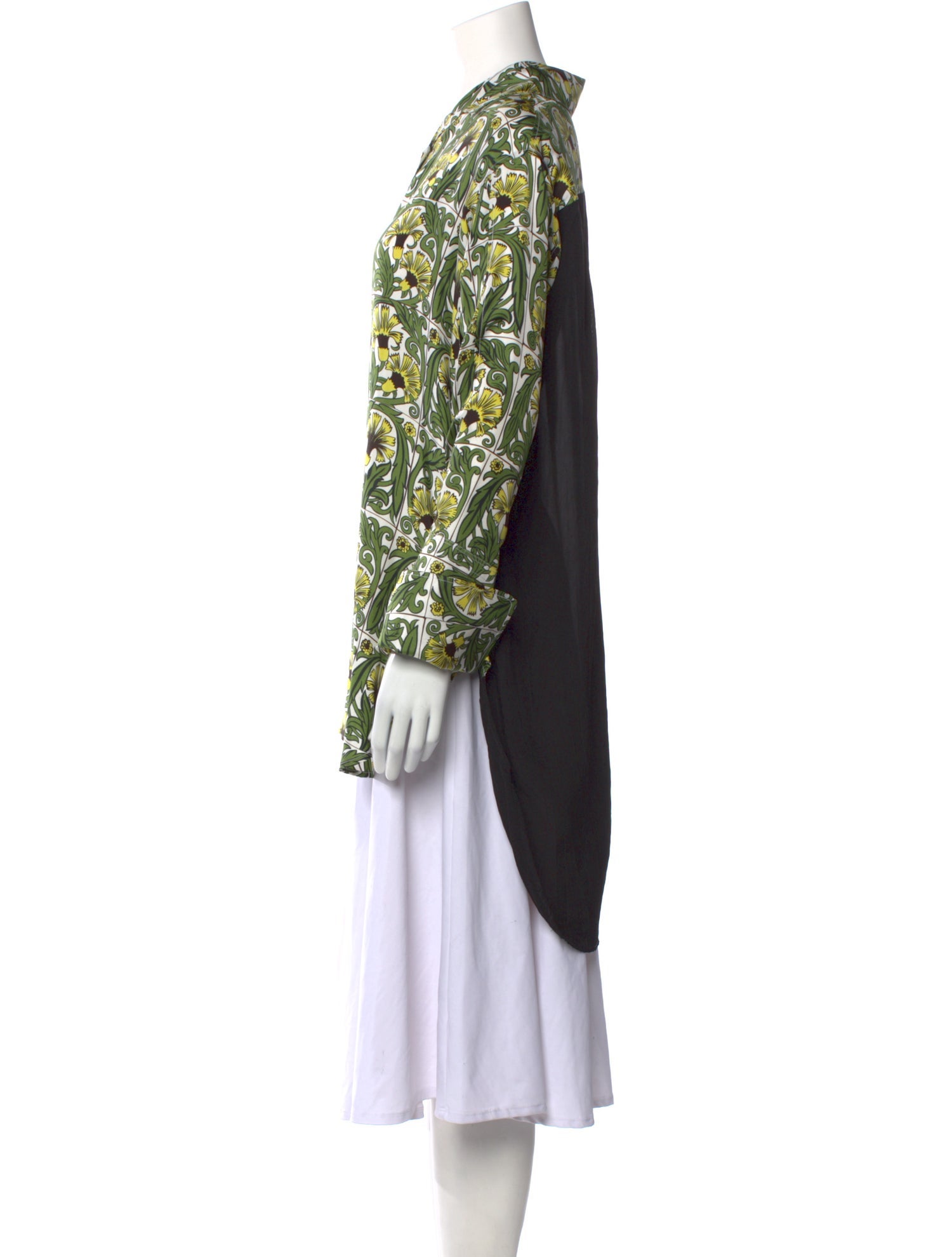 Loewe Silk Printed Tunic w/ Tags