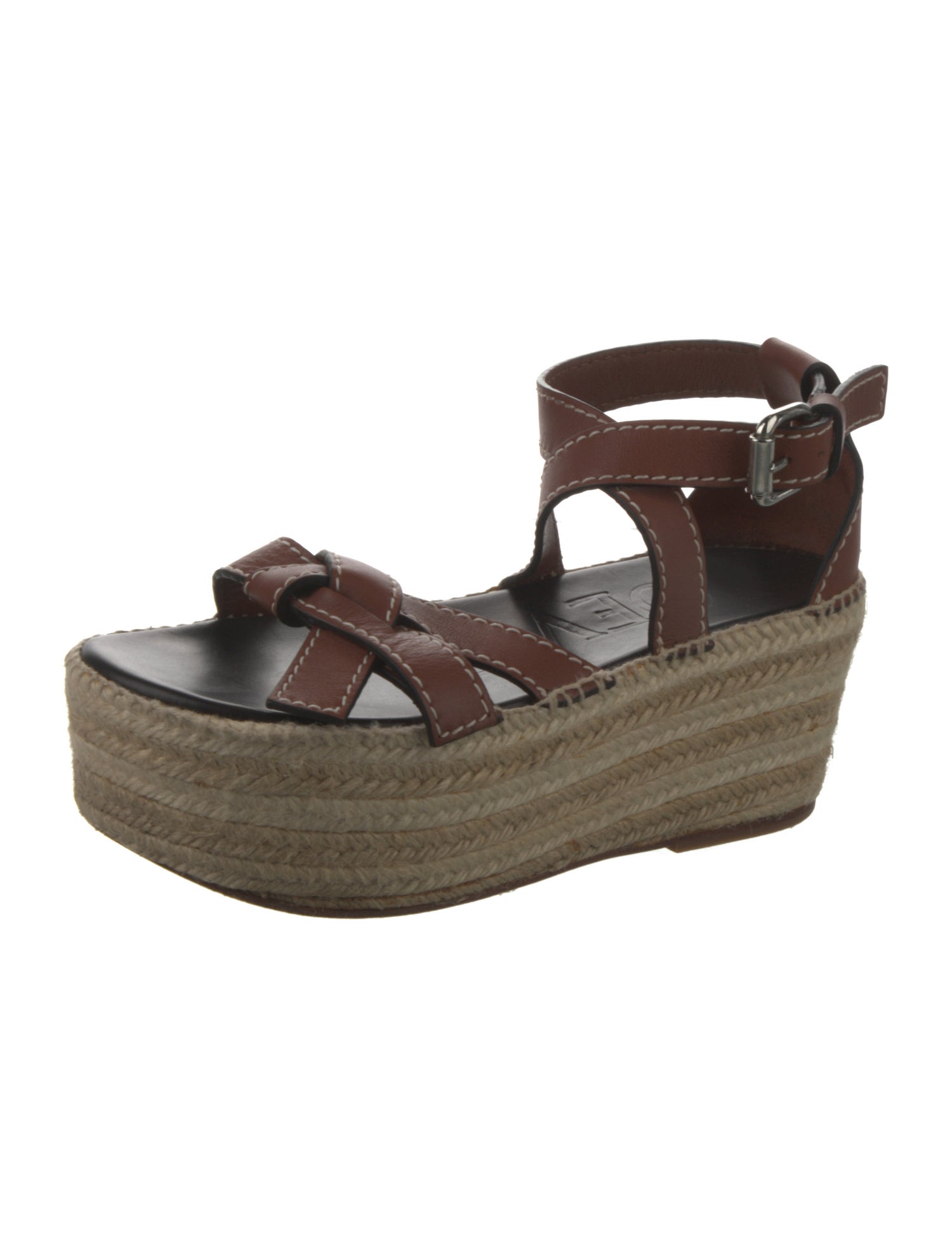 Loewe Leather Espadrilles