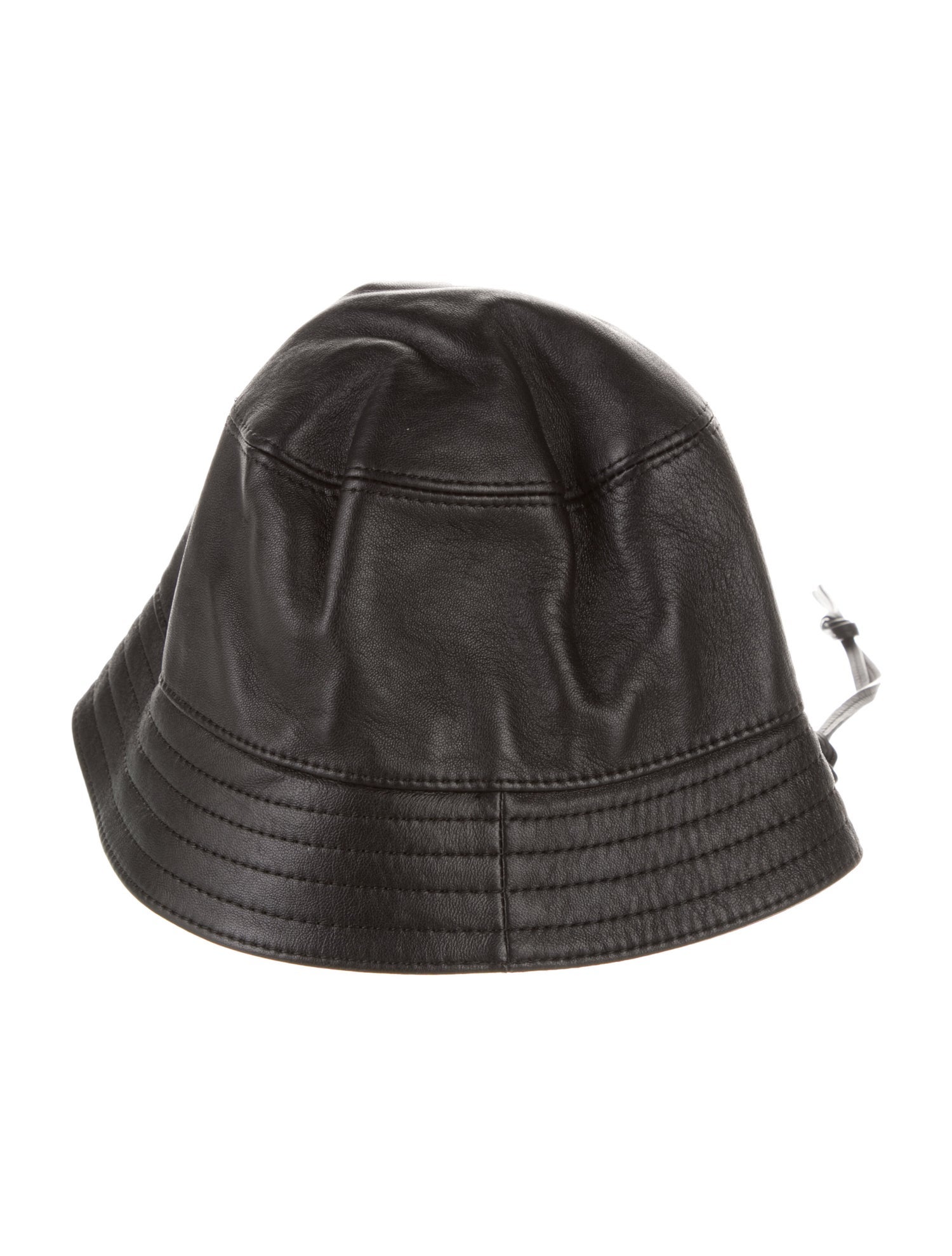 Loewe Leather Bucket Hat