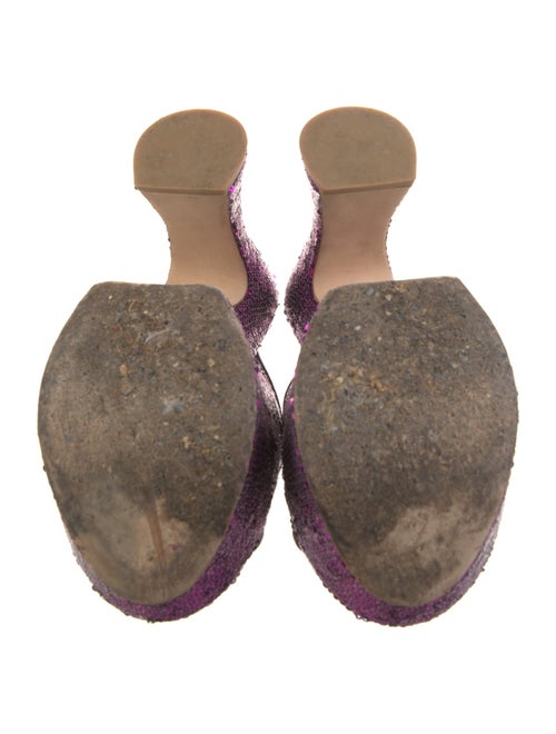 Loewe Sequin Embellishments Slides