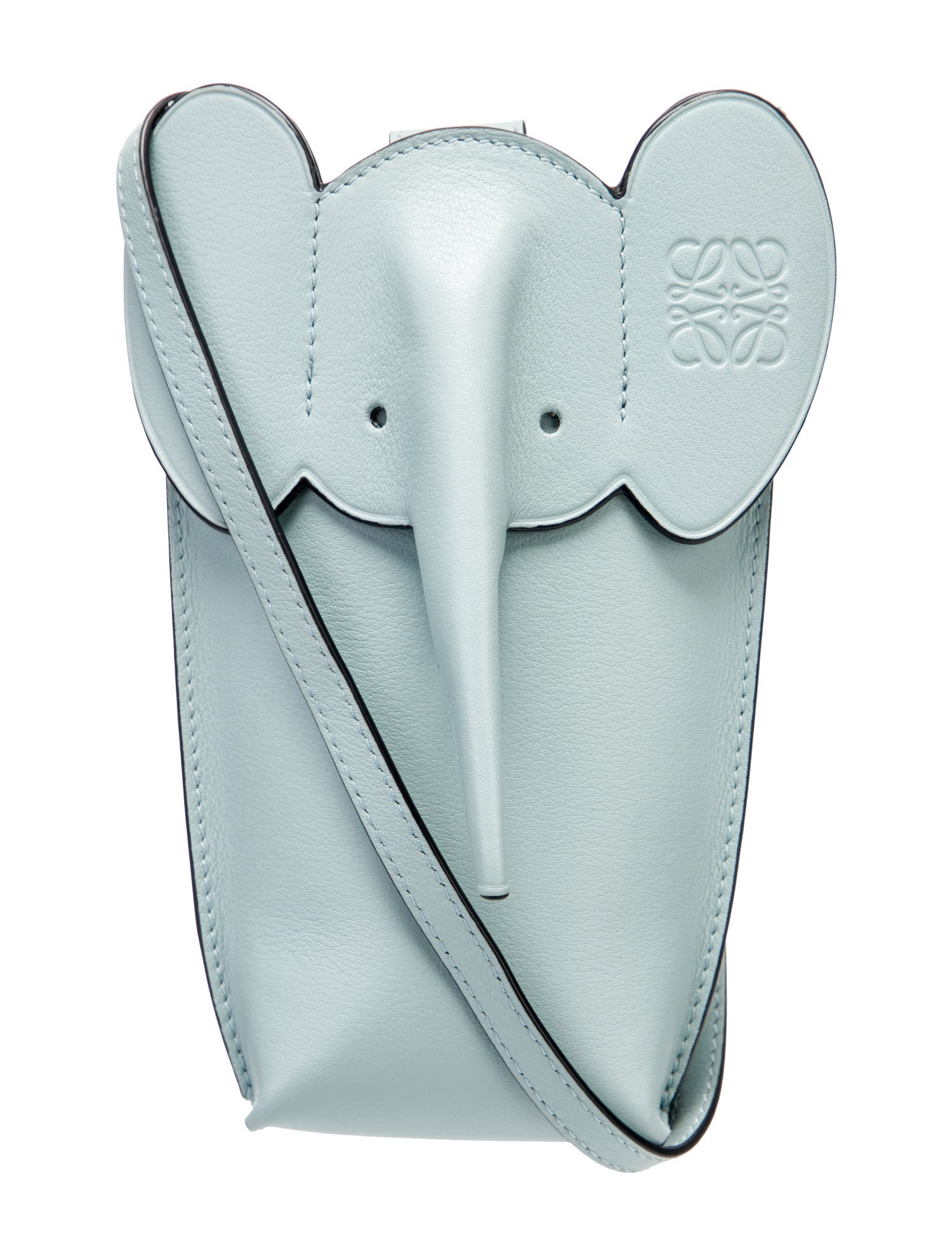 Loewe Leather Elephant Mini 2022