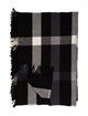 Loewe Plaid Wool Throw Blanket