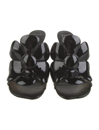 Loewe Patent Leather Slides