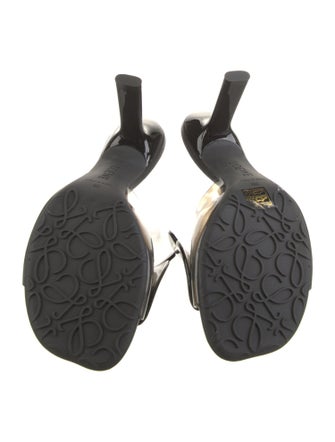 Loewe Patent Leather Slides