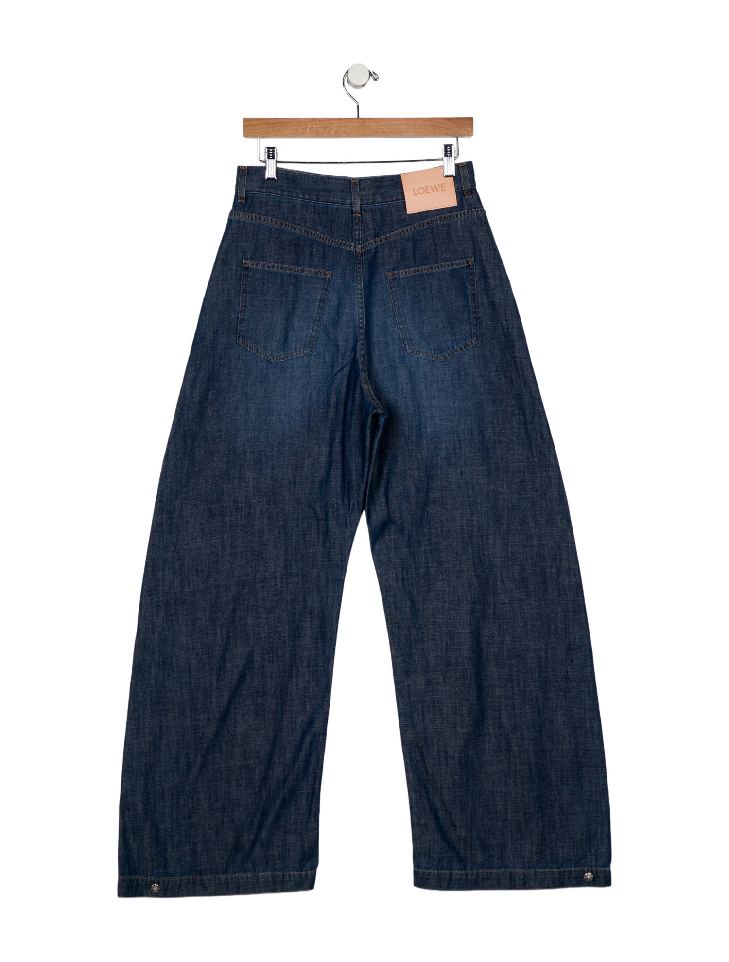 Loewe High-Rise Wide Leg Jeans