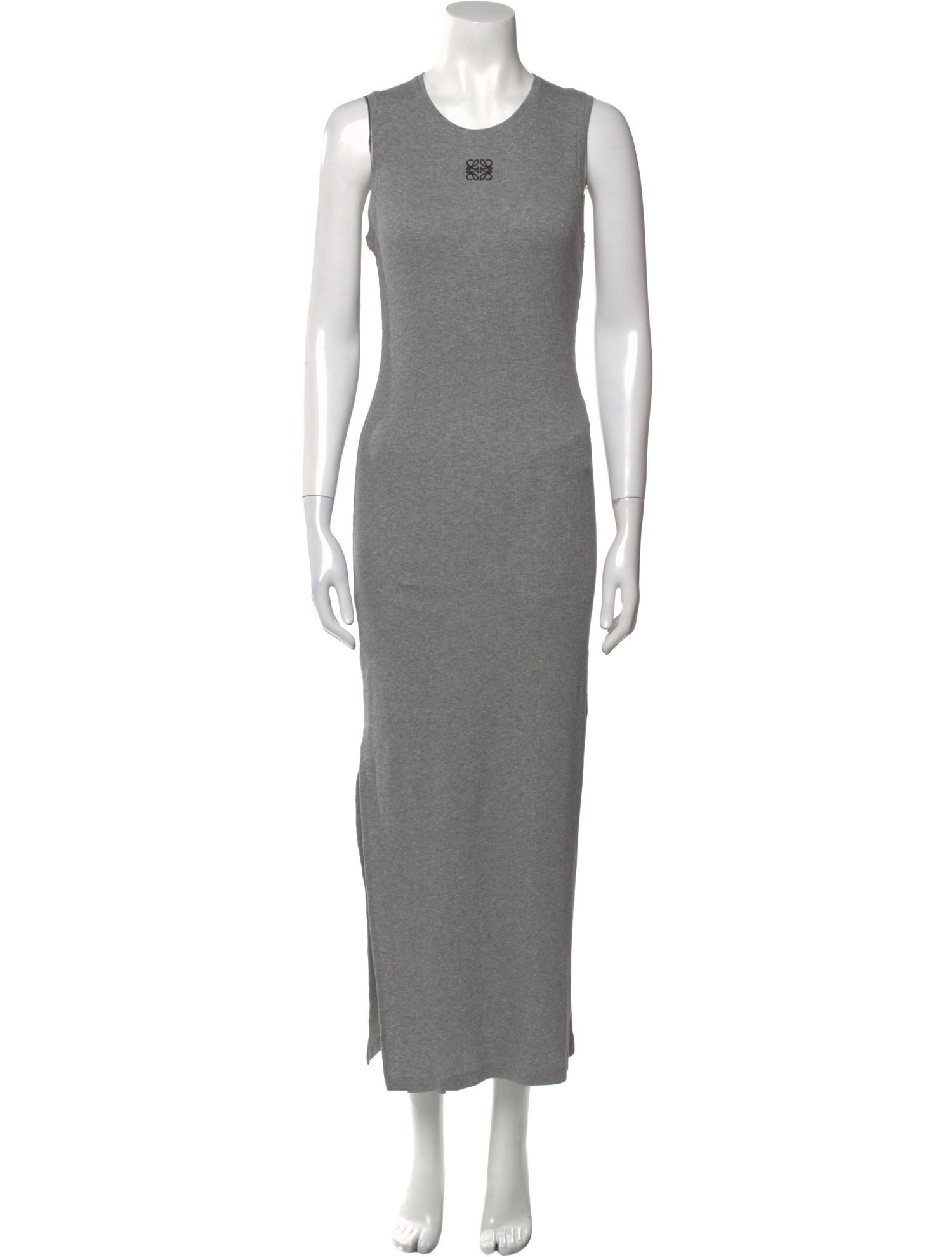 Loewe Crew Neck Long Dress