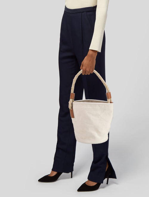 Loewe Canvas Bucket Bag