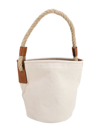 Loewe Canvas Bucket Bag