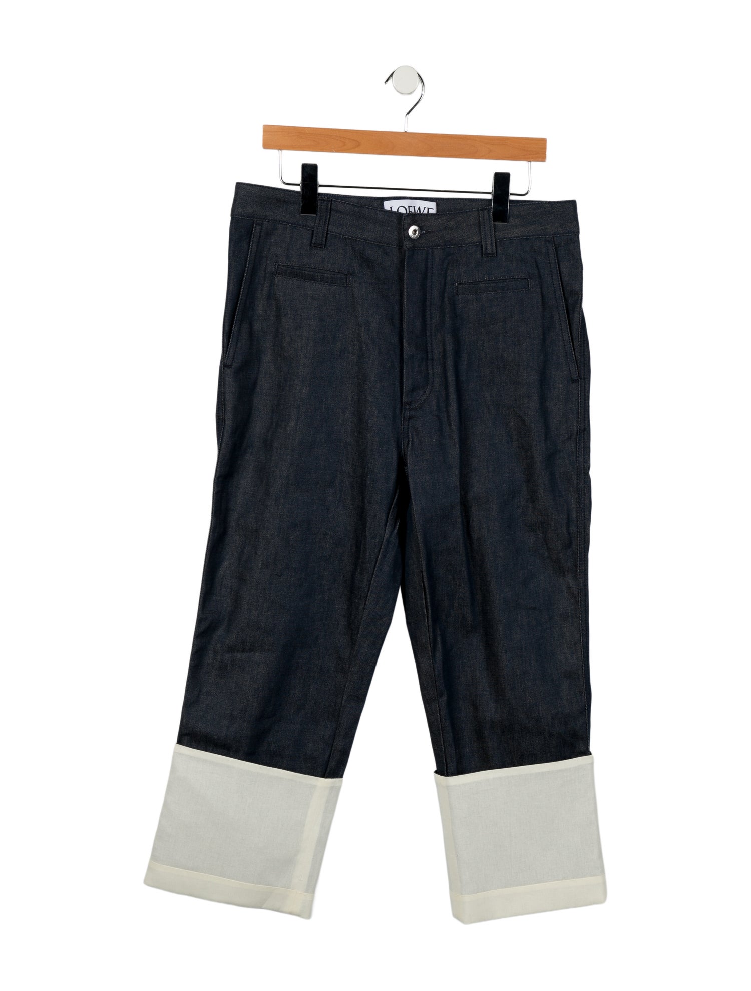 Loewe High-Rise Wide Leg Jeans