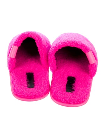 Loewe Shearling Mules