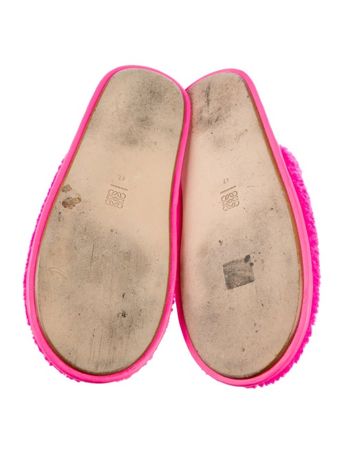 Loewe Shearling Mules