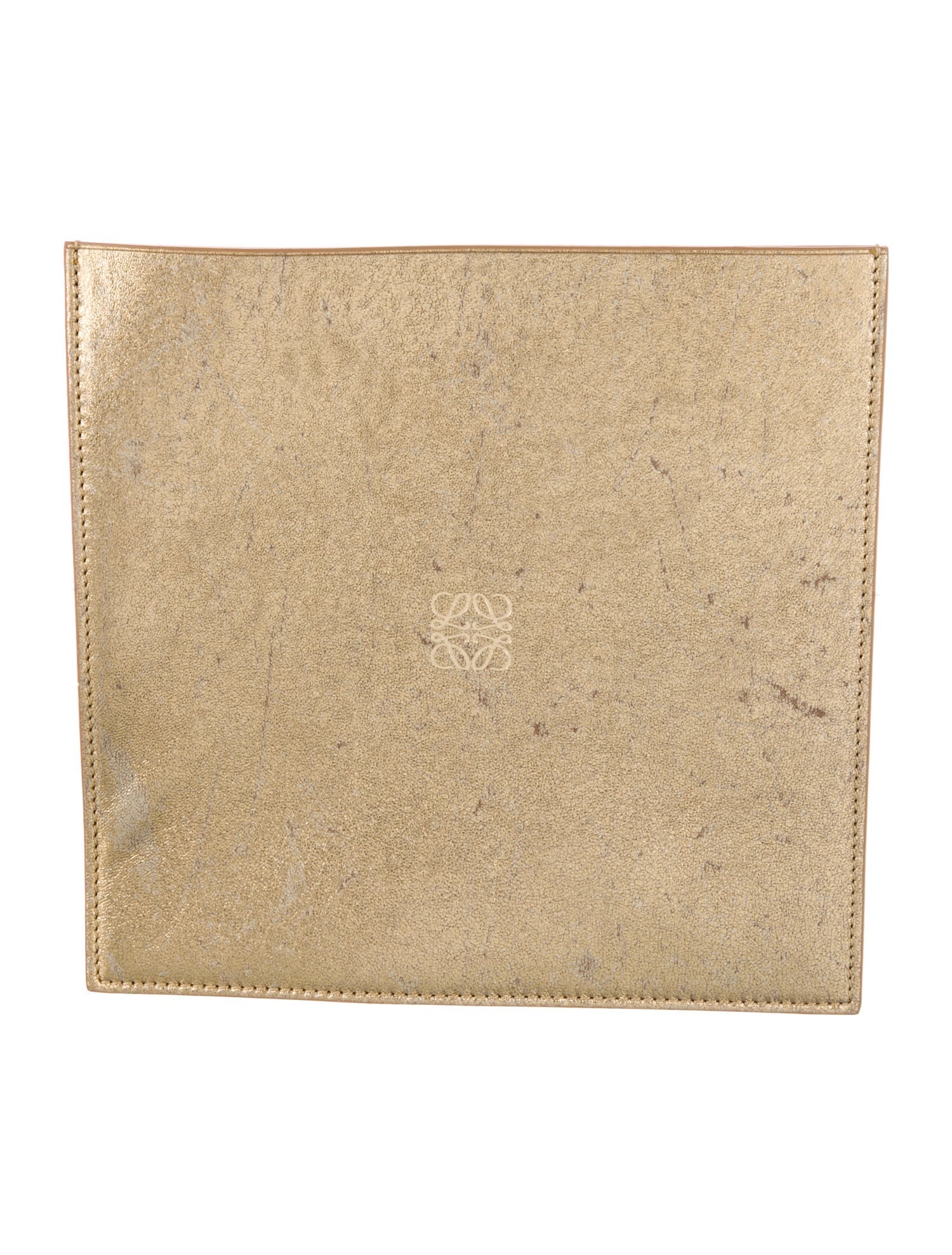 Loewe Metallic Invitation Pouch
