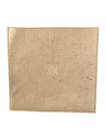 Loewe Bag Accessories Metallic Invitation Pouch