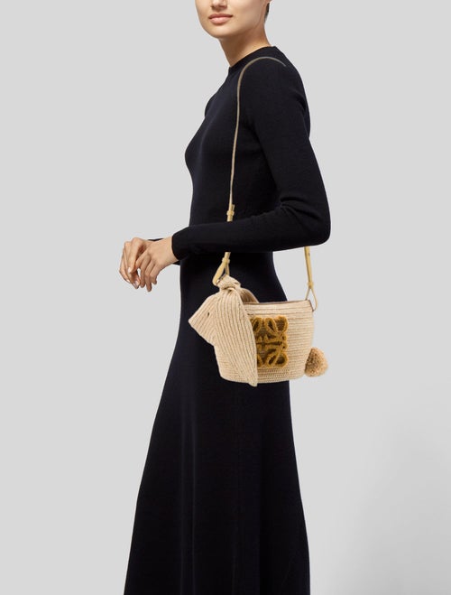 Loewe Raffia Bucket Bag 2022