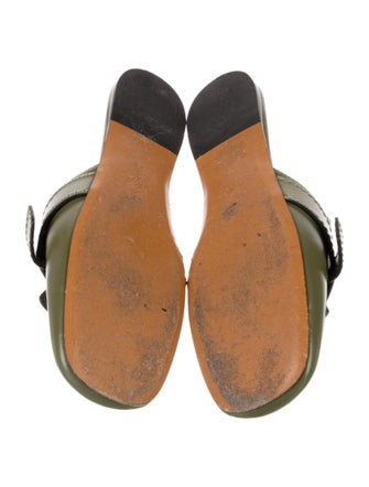 Loewe Leather Mules