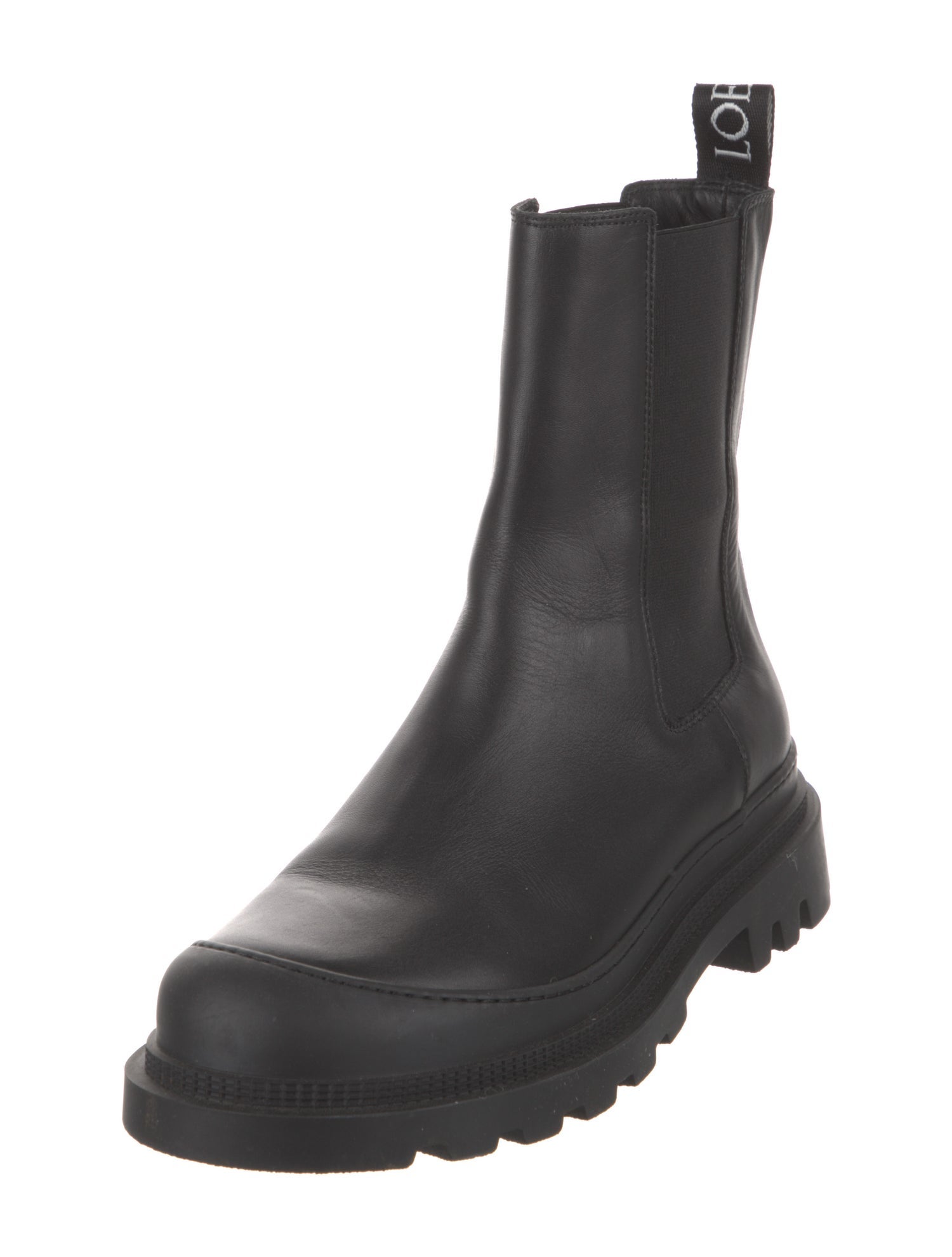 Loewe Leather Chelsea Boots