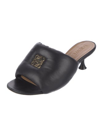 Loewe Leather Slides