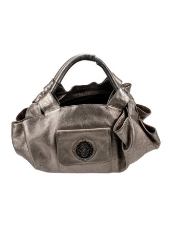Loewe Leather Top Handle Bag
