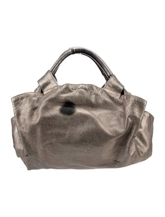 Loewe Leather Top Handle Bag