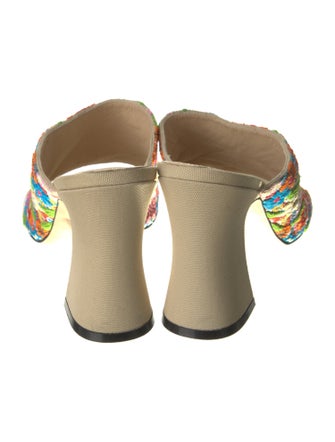 Loewe Floral Print Slides