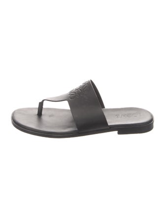 Loewe Leather Slides