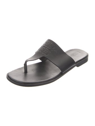 Loewe Leather Slides