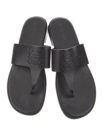 Loewe Leather Slides