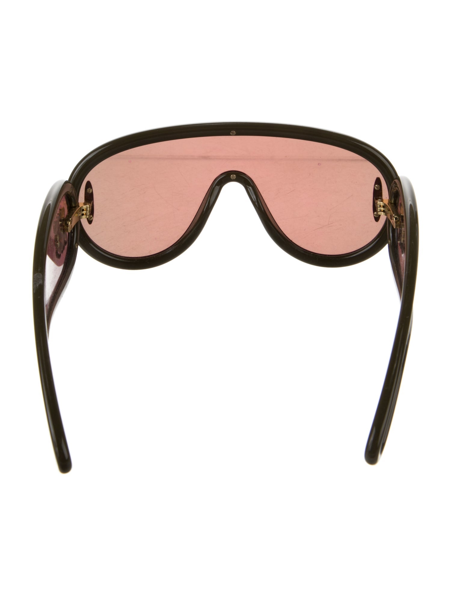 Loewe Paula's Ibiza D-Frame Tinted Shield Sunglasses