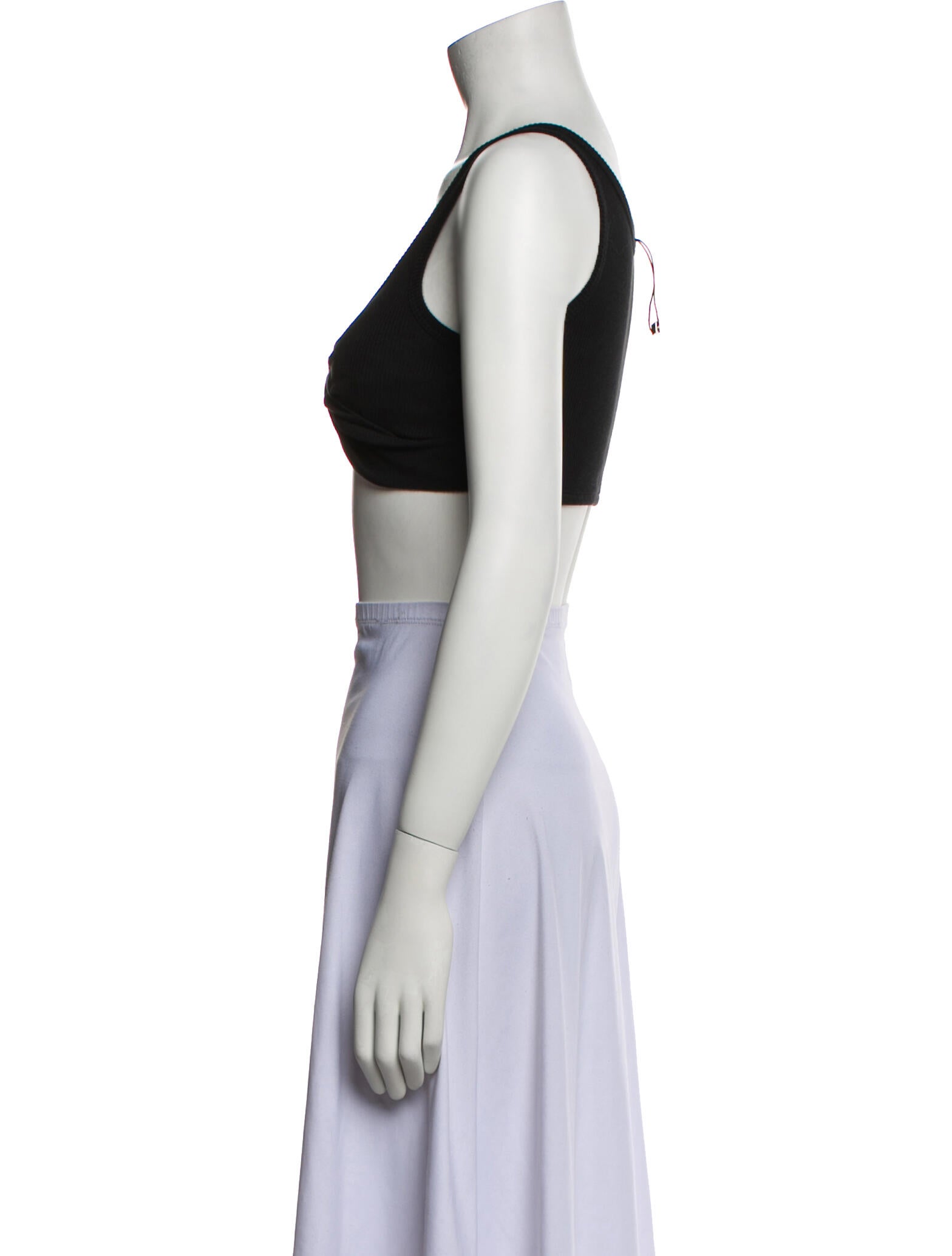 Loewe V-Neck Sleeveless Crop Top