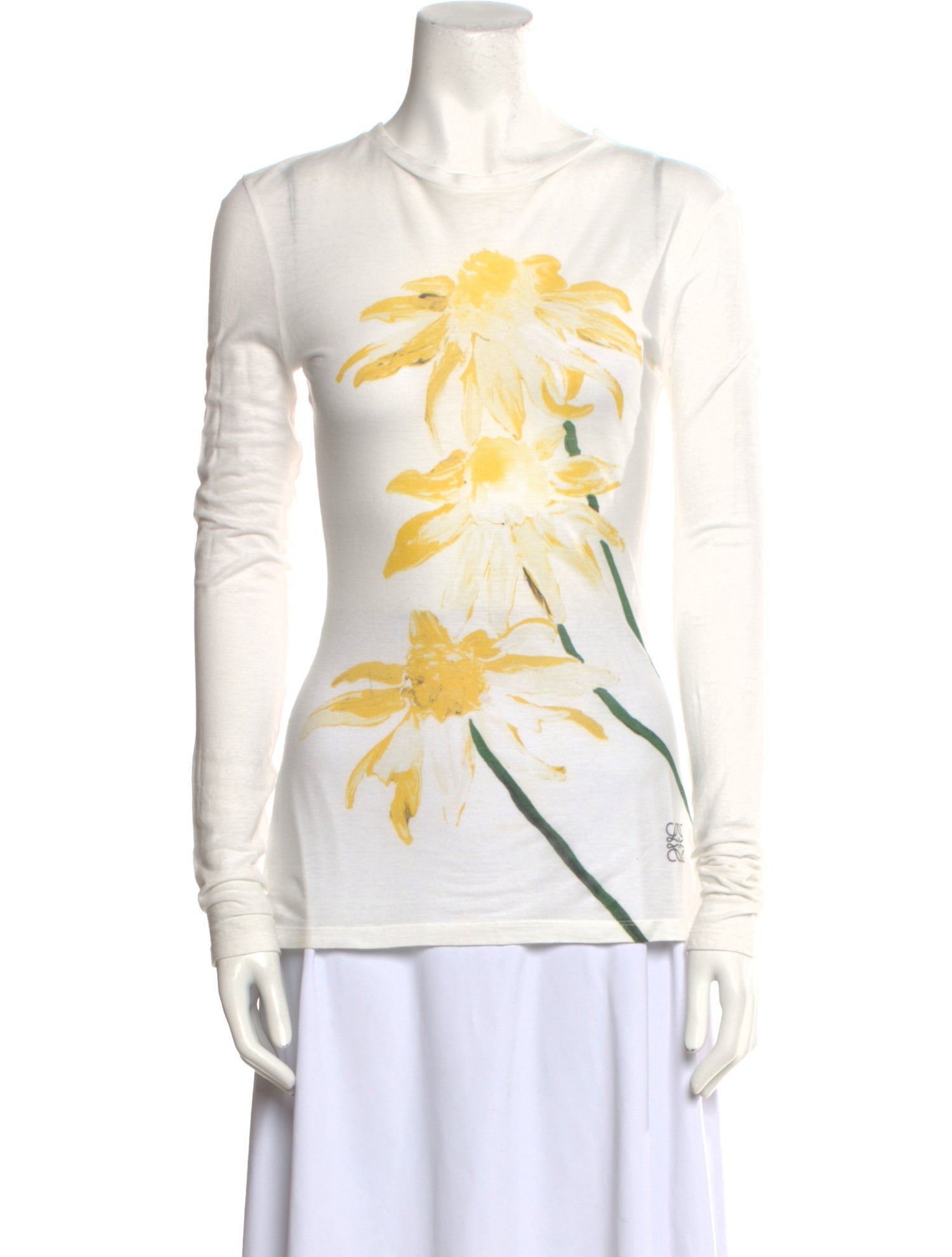 Loewe Graphic Print Crew Neck Sweatshirt