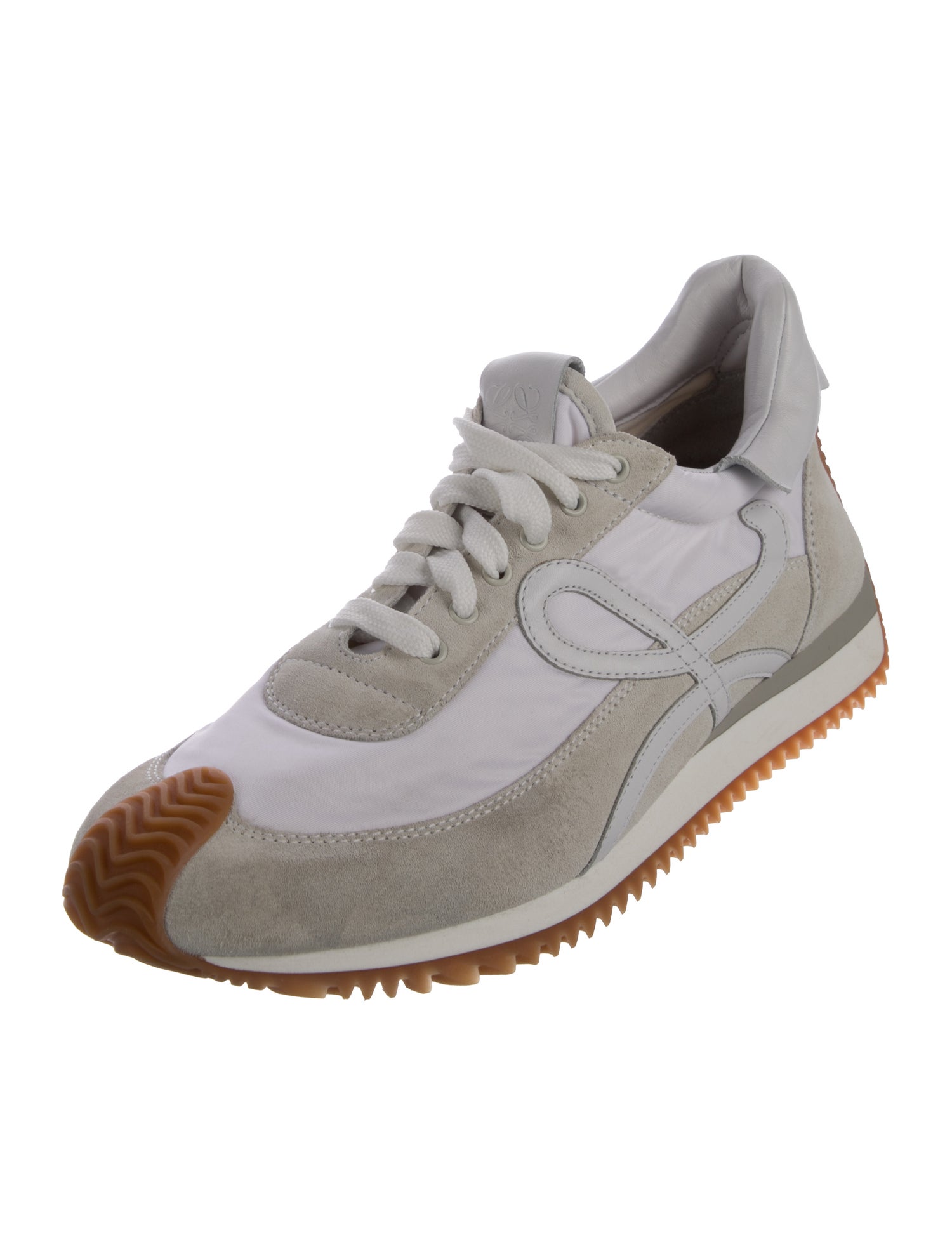 Loewe Suede Printed Sneakers