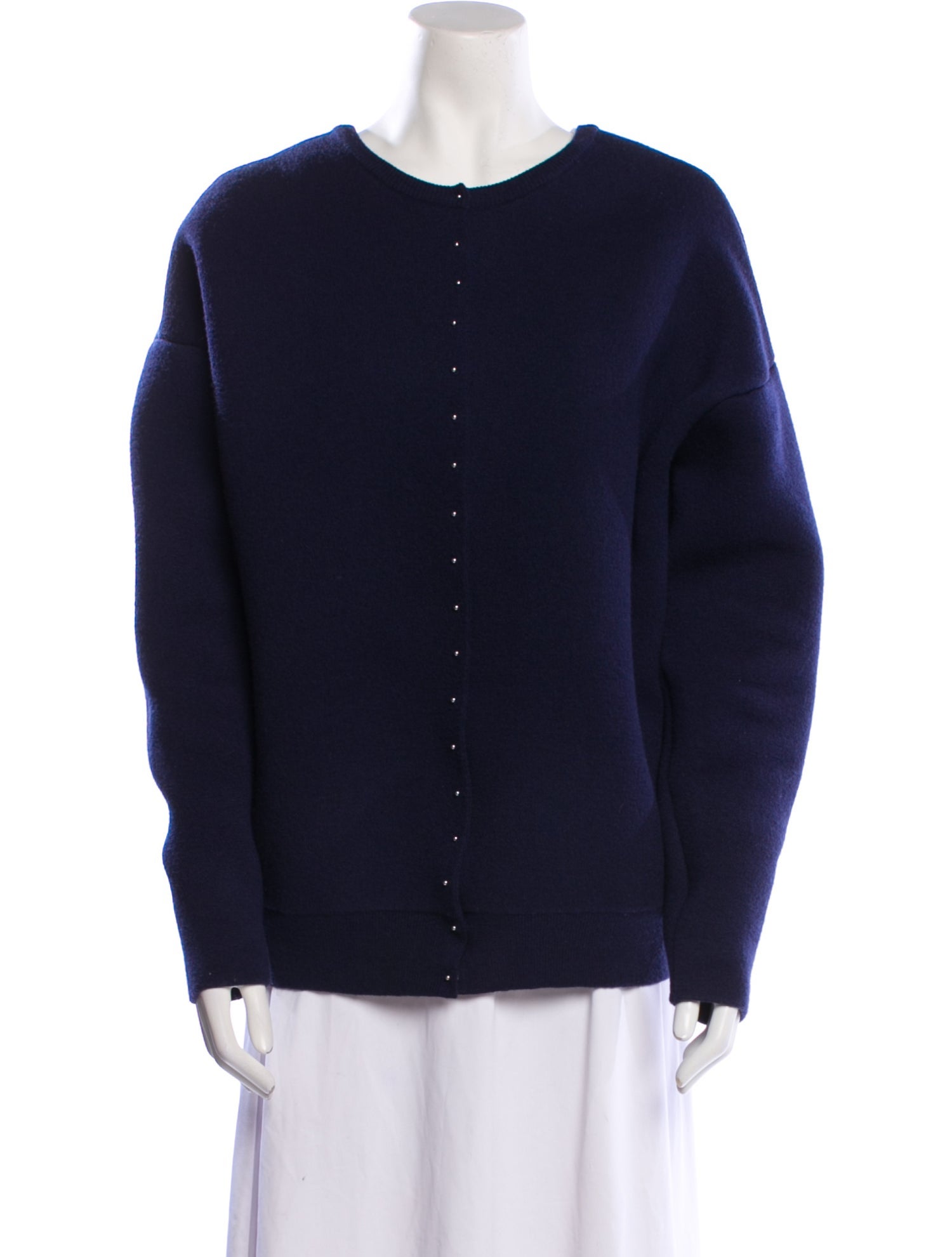 Loewe Open Back Wool Cardigan