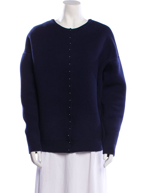 Loewe Open Back Wool Cardigan