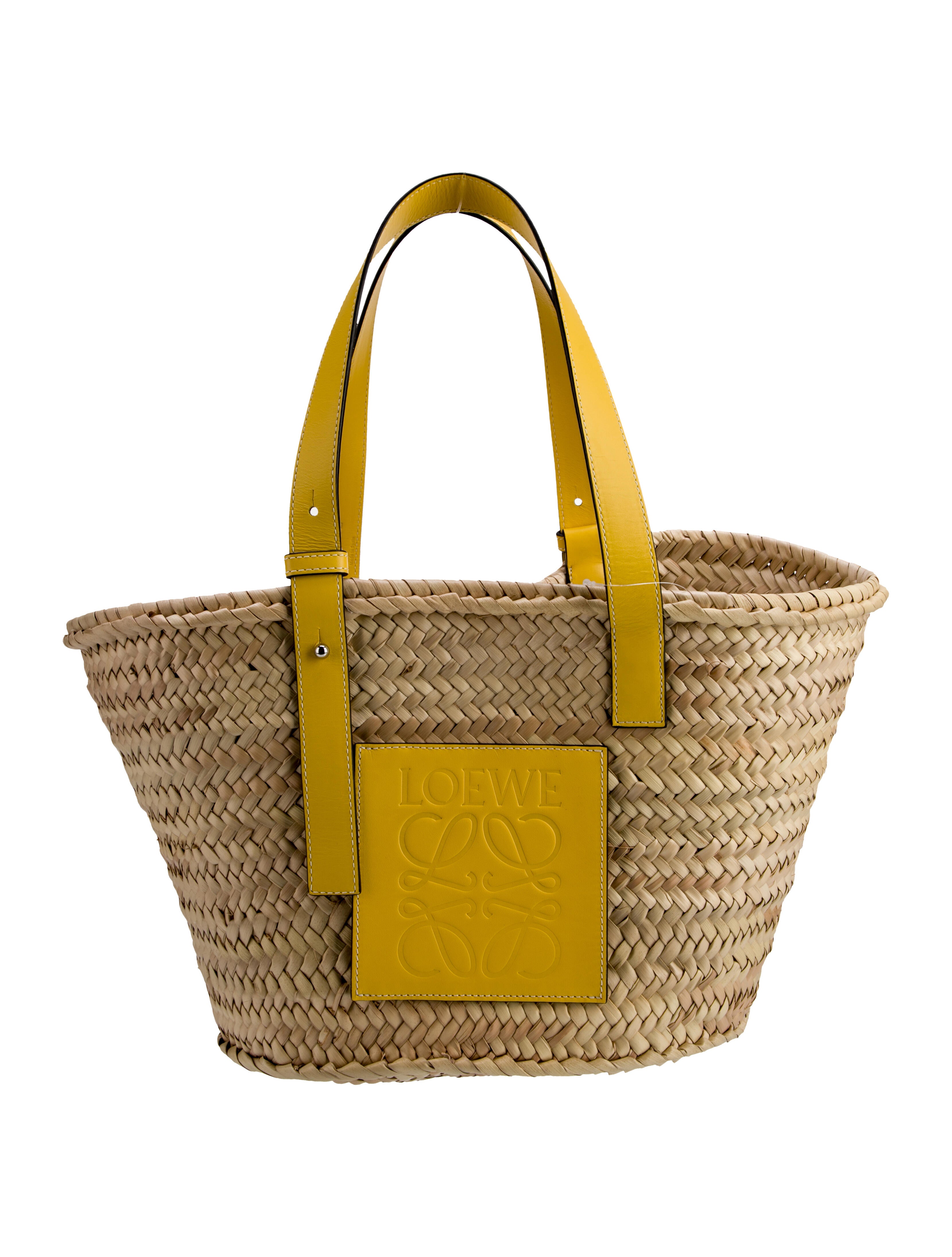 Loewe Raffia Basket Medium