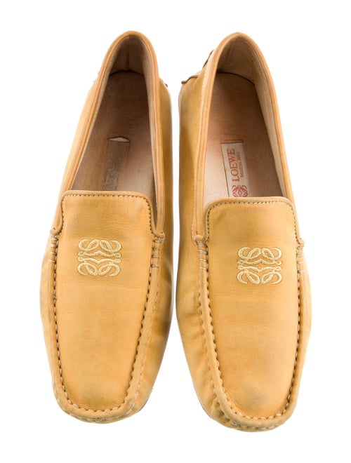 Loewe Leather Loafers