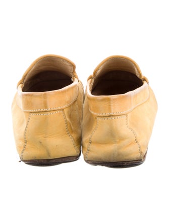 Loewe Leather Loafers